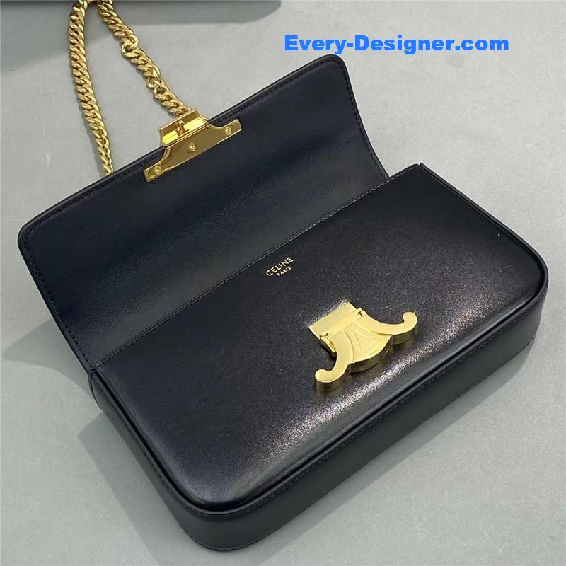 Ce1i*e triomphe chain shoulder bag small