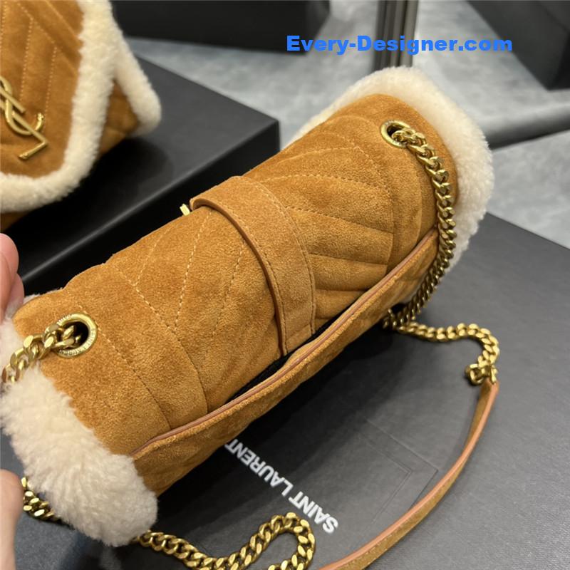 Y51 wool suede envelope bag