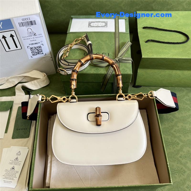 Gvc*1 bamboo 1947 series bamboo small handbag