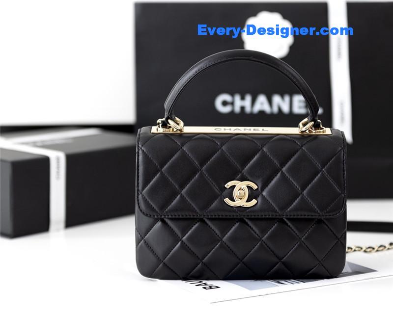 Ch**el trendy cc bag black