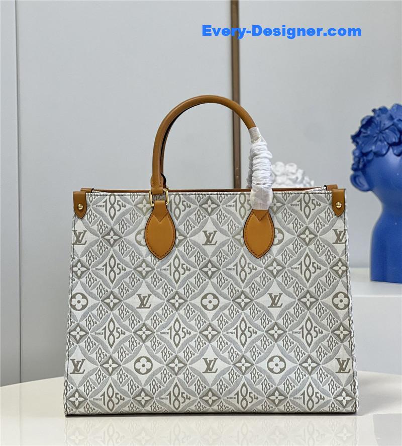 louis vuitton lv onthego mm canvas bag