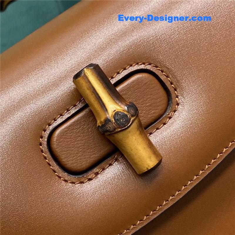 Gvc*1 bamboo 1947 jumbo small top handle bag