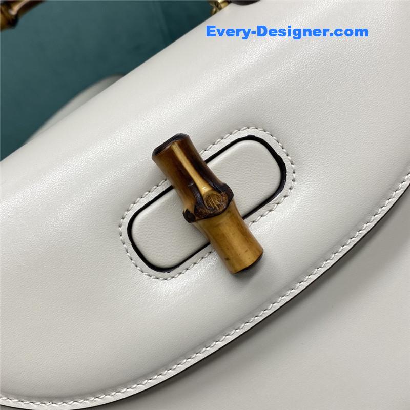 Gvc*1 bamboo 1947 jumbo small top handle bag