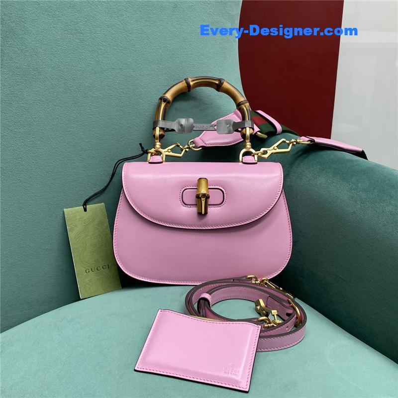 Gucci bamboo jumbo small top handle bag