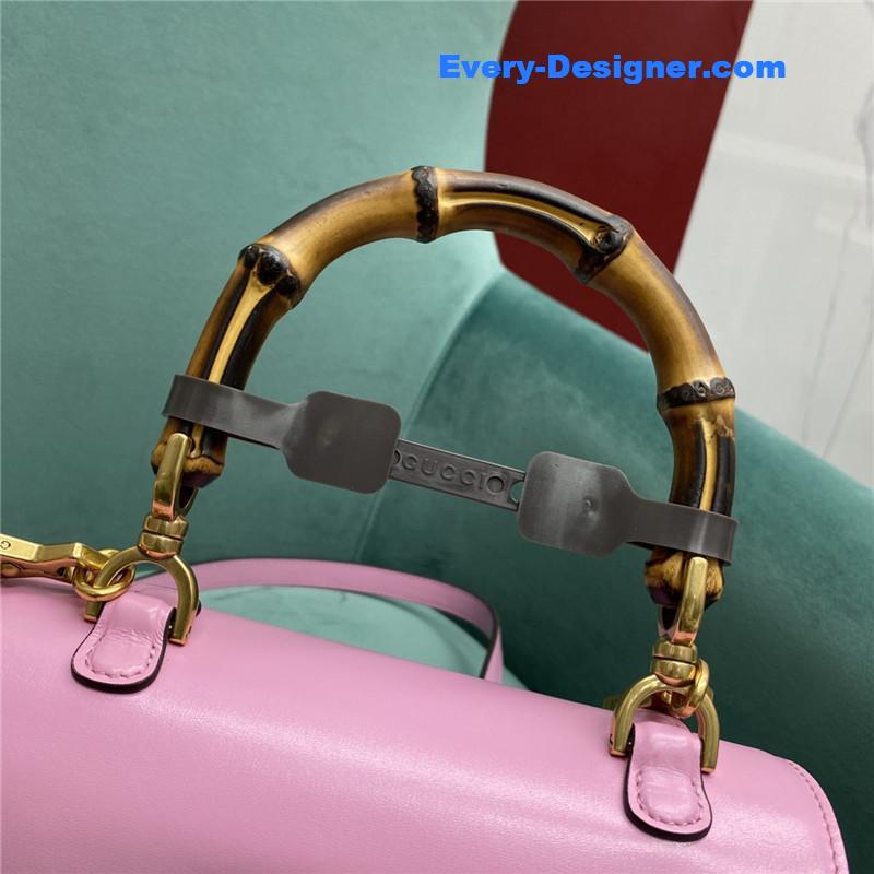Gvc*1 bamboo jumbo small top handle bag