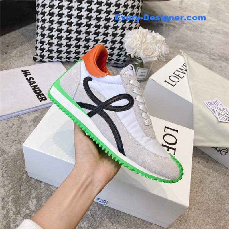 L0ew* logo sneakers womens