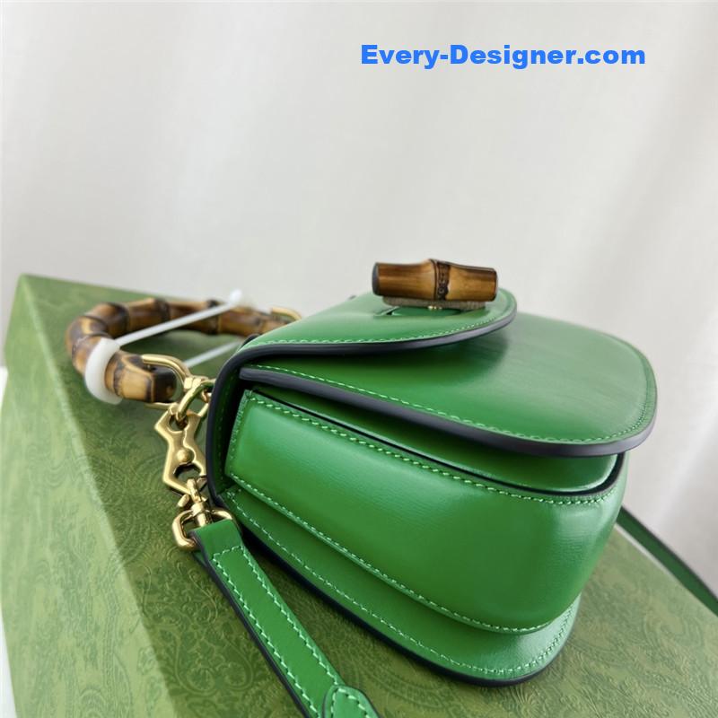 Gvc*1 mini top handle bag with bamboo