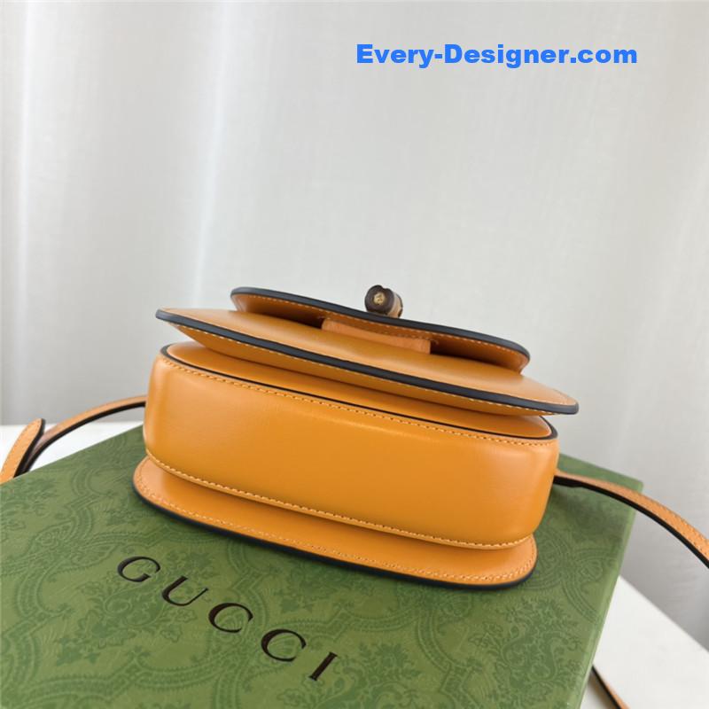 Gvc*1 mini top handle bag with bamboo