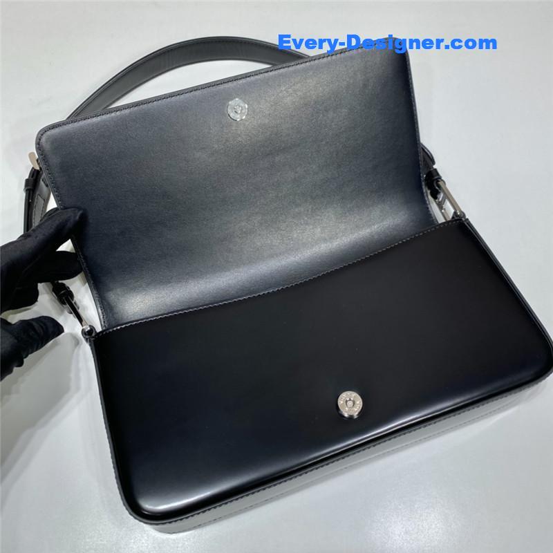 Pra*a new flap shoulder bag