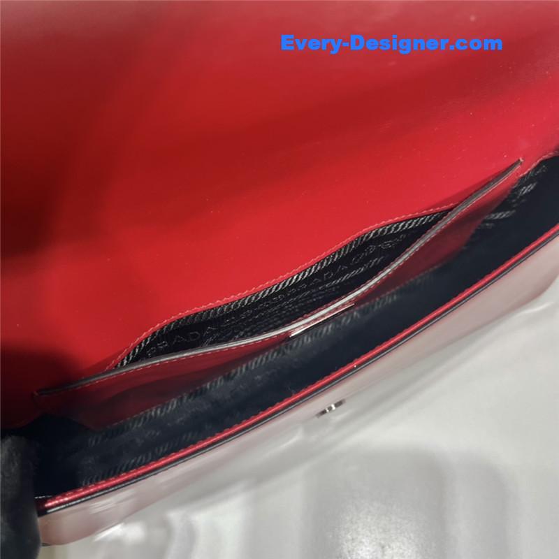 Pra*a new flap shoulder bag