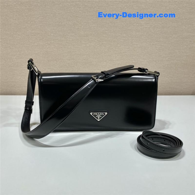 Pra*a new flap shoulder bag