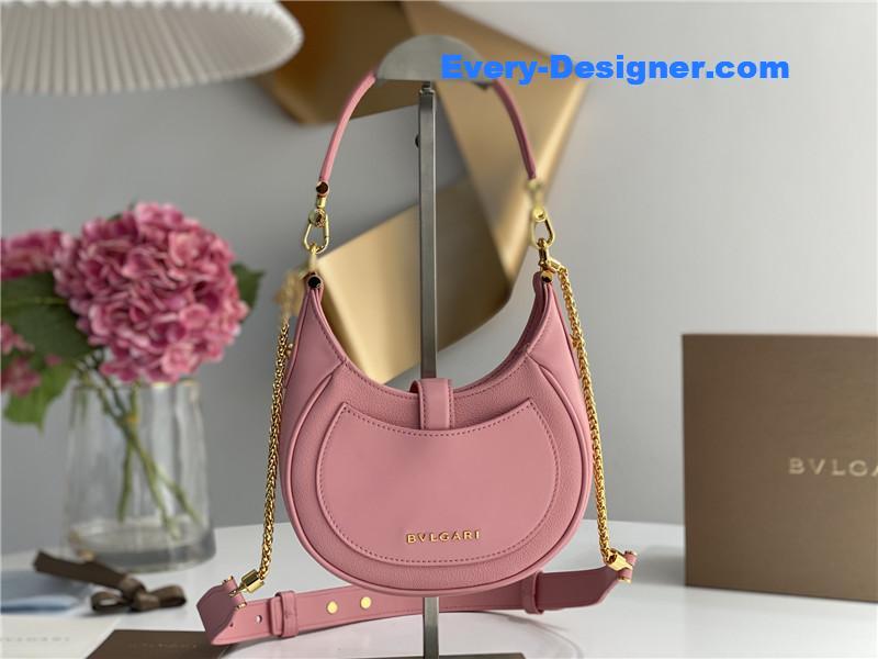 Bv1g*ai mini serpenti leather hobo bag