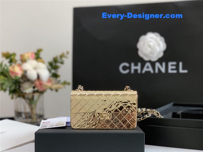 Ch**el limited gold flap bag