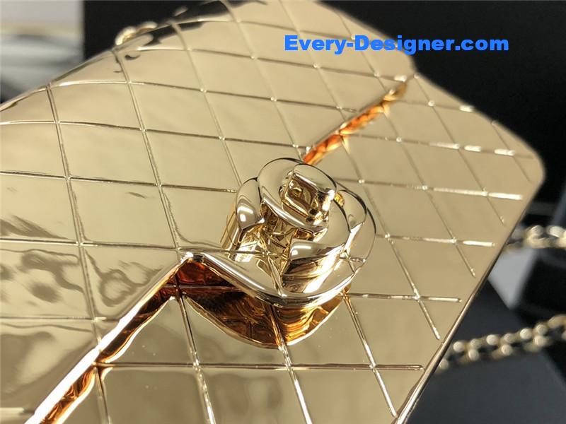 Ch**el limited gold flap bag