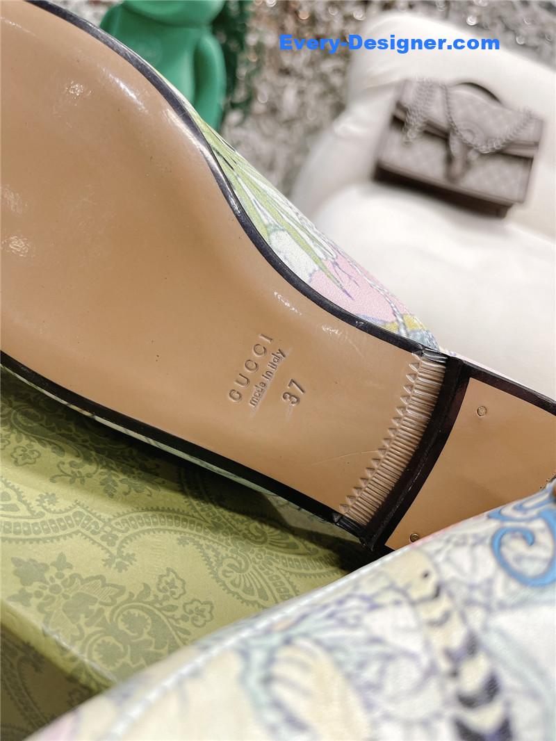 Gvc*1 horsebit half slippers