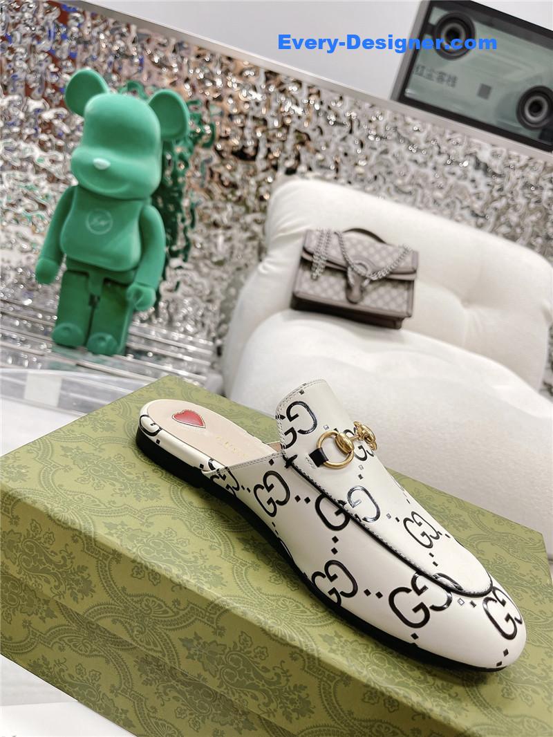 Gvc*1 horsebit half slippers