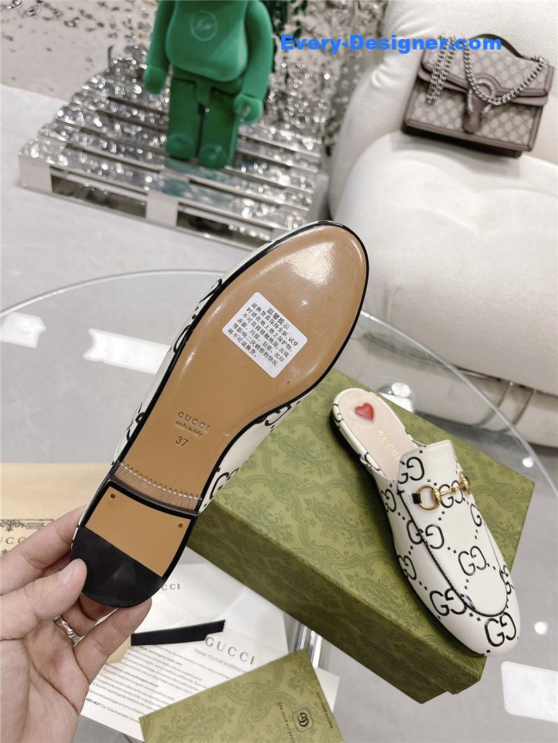 Gvc*1 horsebit half slippers