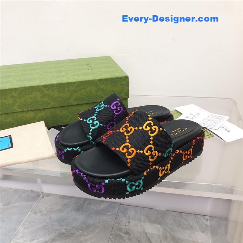 Gvc*1 latest limited edition platform slippers