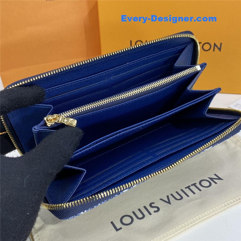 l0vis Vvtt0n lv denim chain wallet