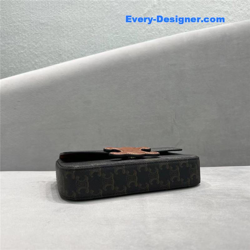 Ce1i*e triomphe chain shoulder bag