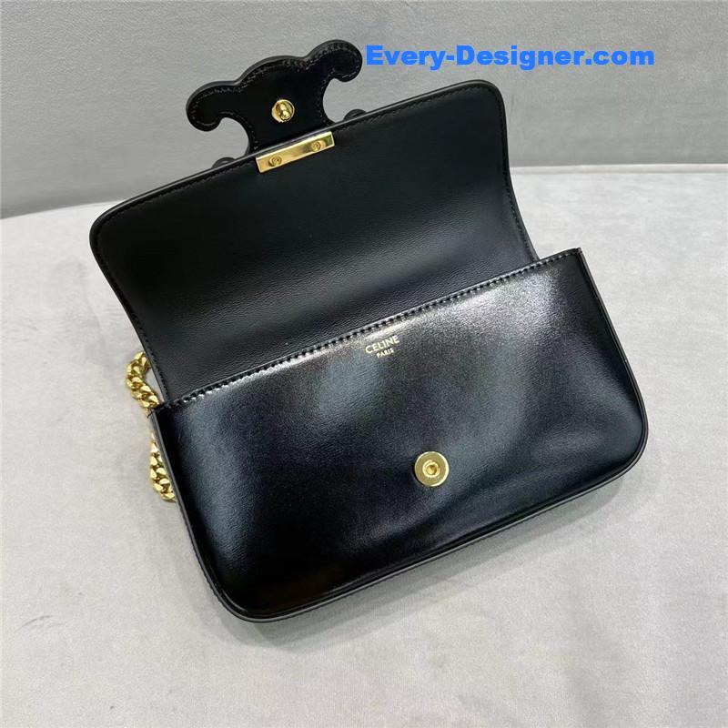 Ce1i*e triomphe chain shoulder bag
