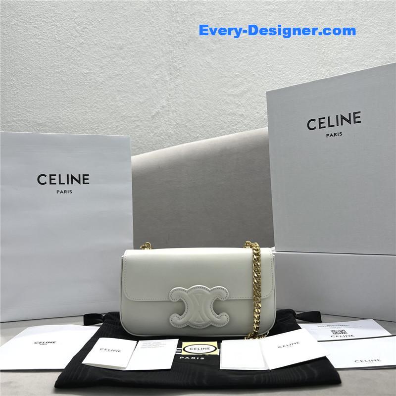 Ce1i*e triomphe chain shoulder bag