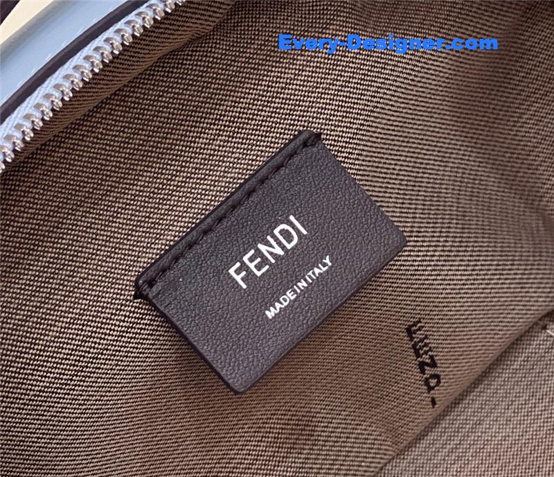 F**di logo suede camera bag