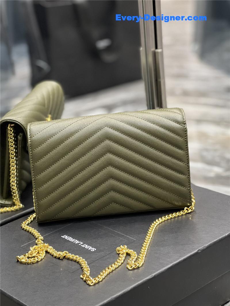 Y51 monogram leather pouch