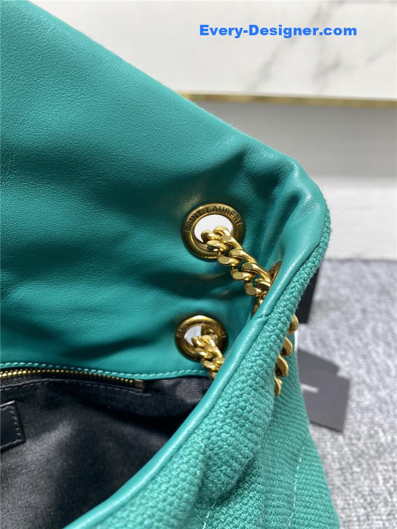 Y51 lou lou canvas chain bag