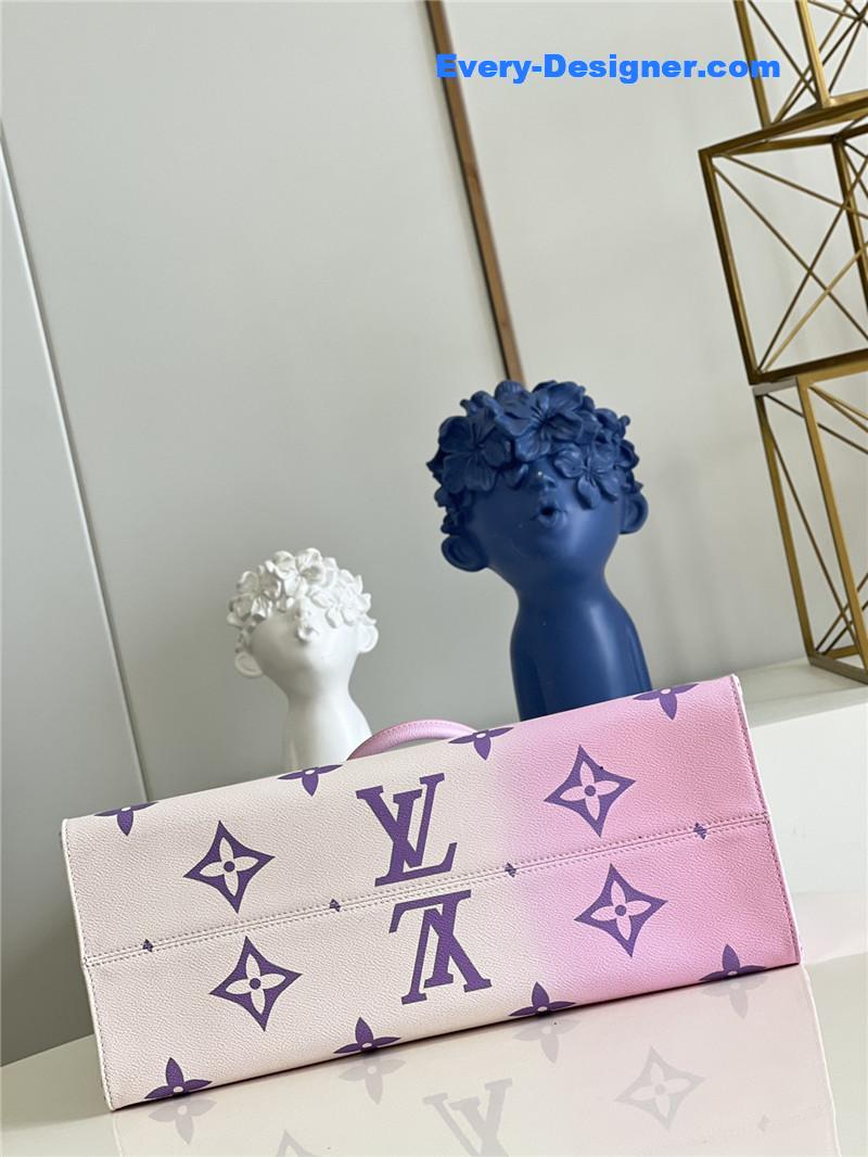 louis vuitton lv onthego gradient color bag
