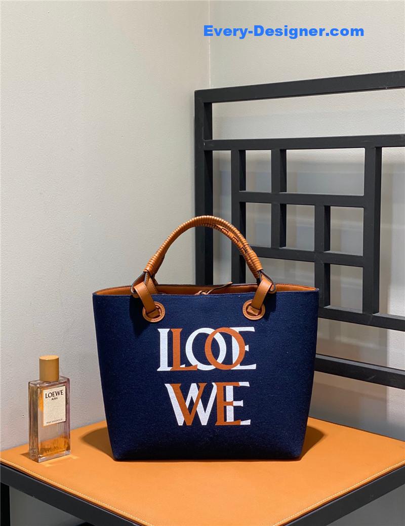 L0ew* anagram tote bag
