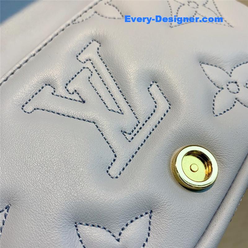 louis vuitton lv bubblegram wallet on strap bag