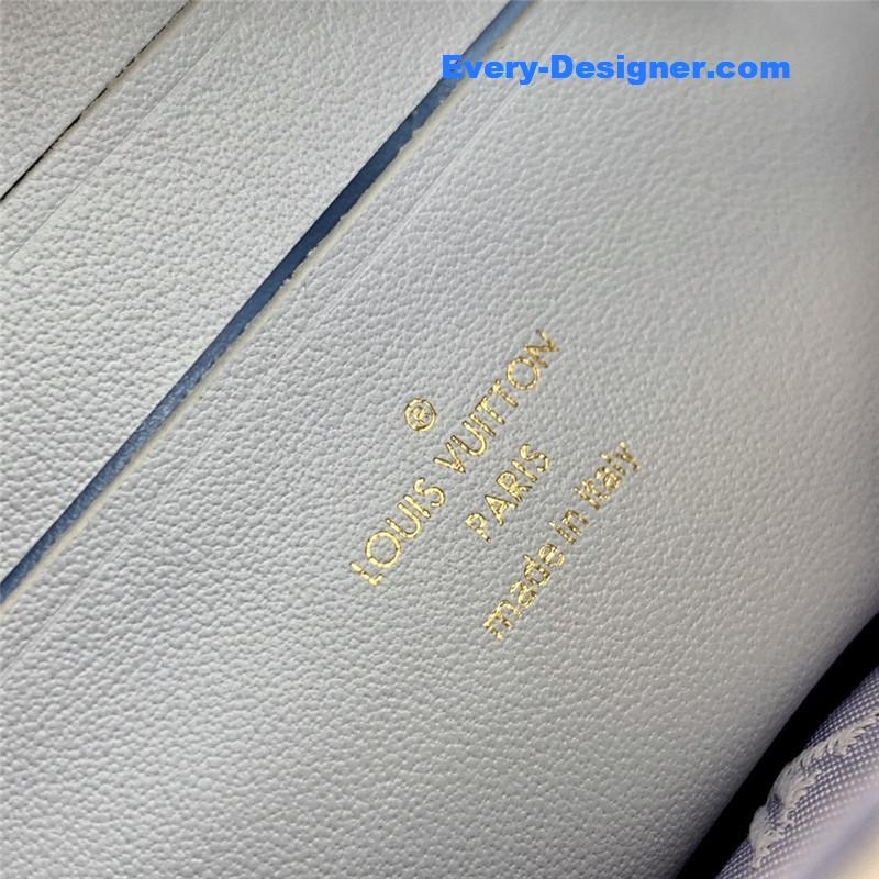 louis vuitton lv bubblegram wallet on strap bag