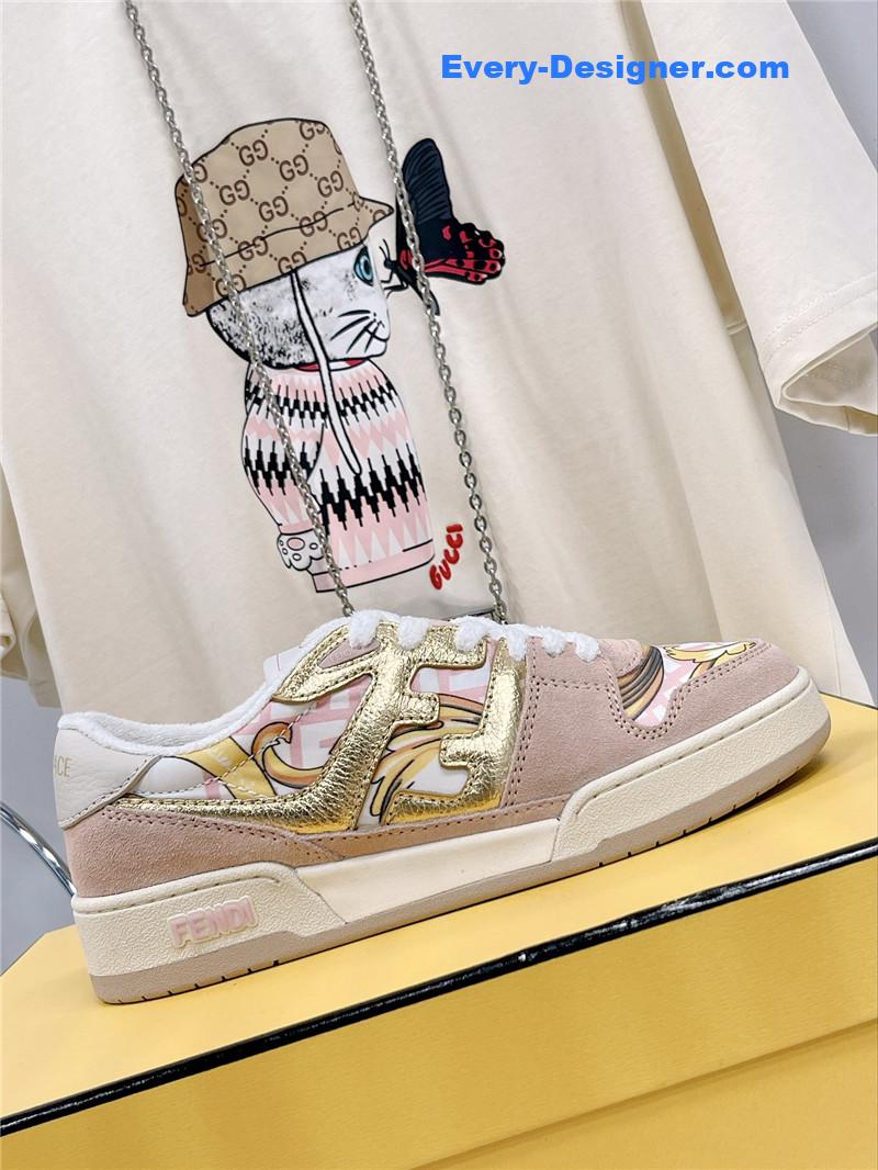 F**di match basketball sneakers