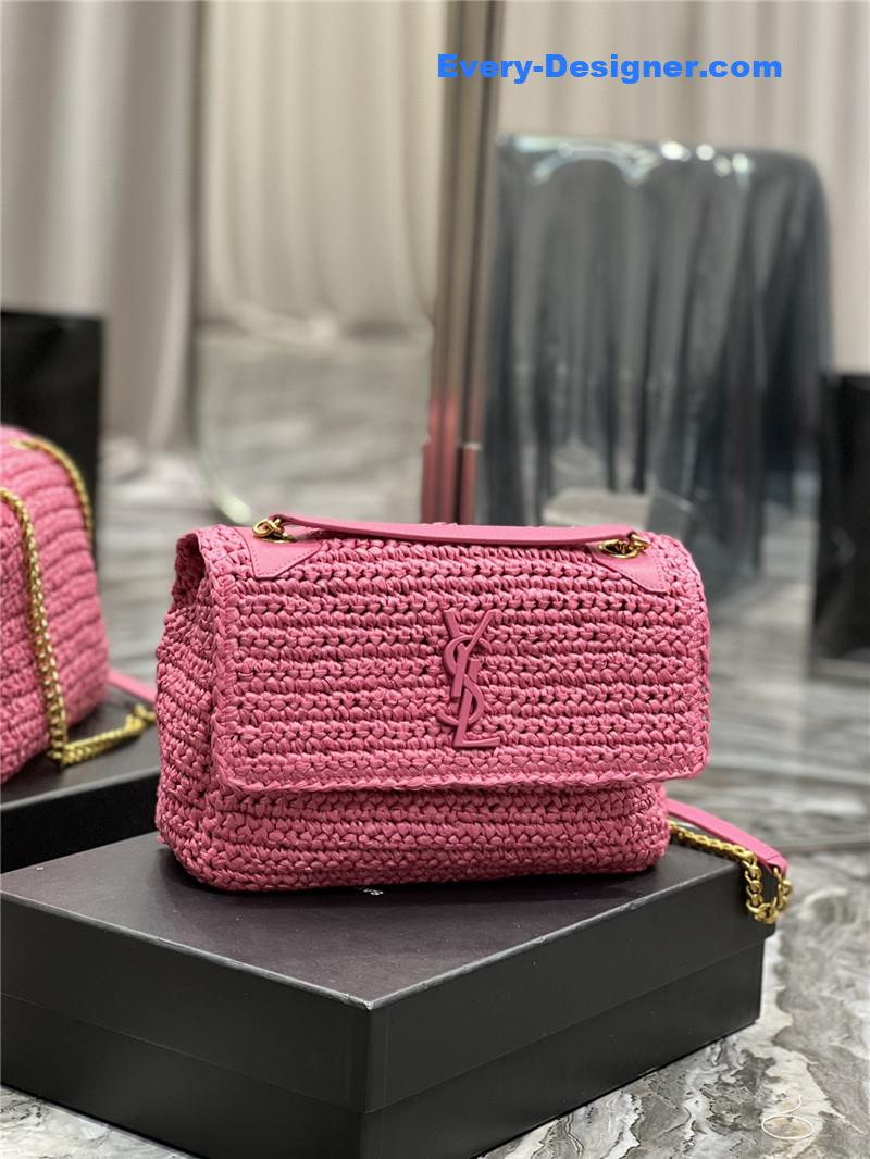 Y51 niki raffia bag