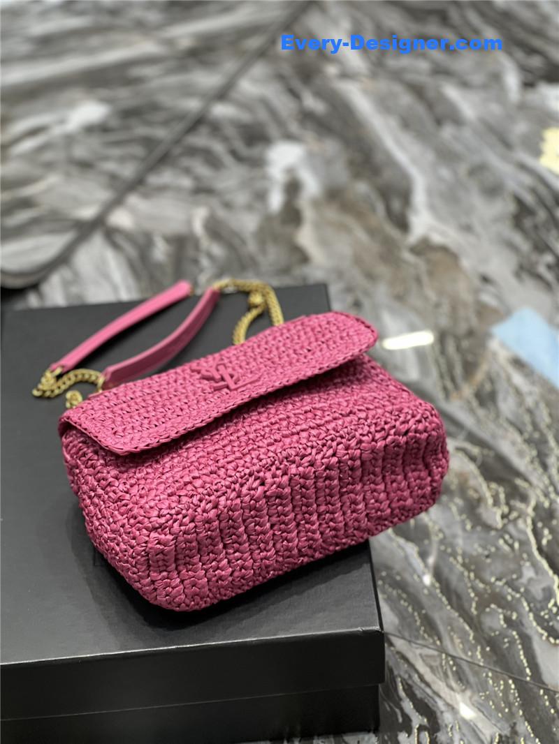 Y51 niki raffia bag small