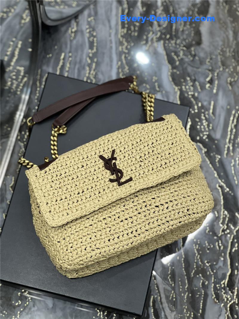 Y51 niki raffia bag