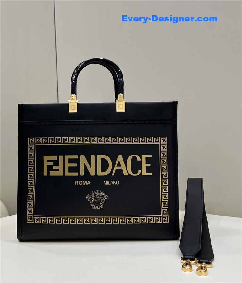 F**di x versace tote bag shopping bag