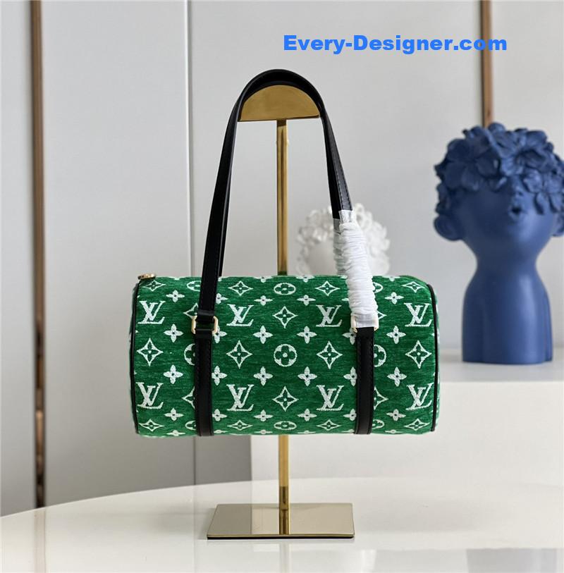 louis vuitton lv papillon bag green