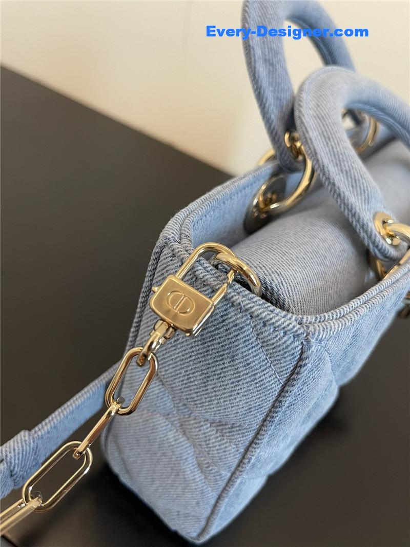D10r lady d-joy bag denim blue