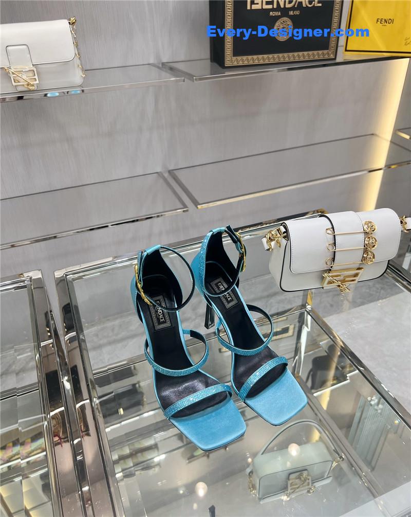 F**di joint catwalk show sandals