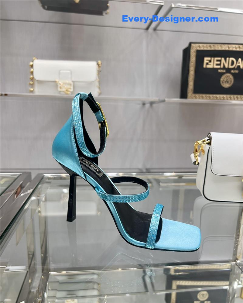 F**di joint catwalk show sandals