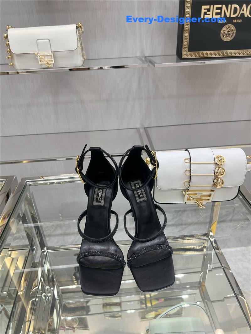 F**di joint catwalk show sandals