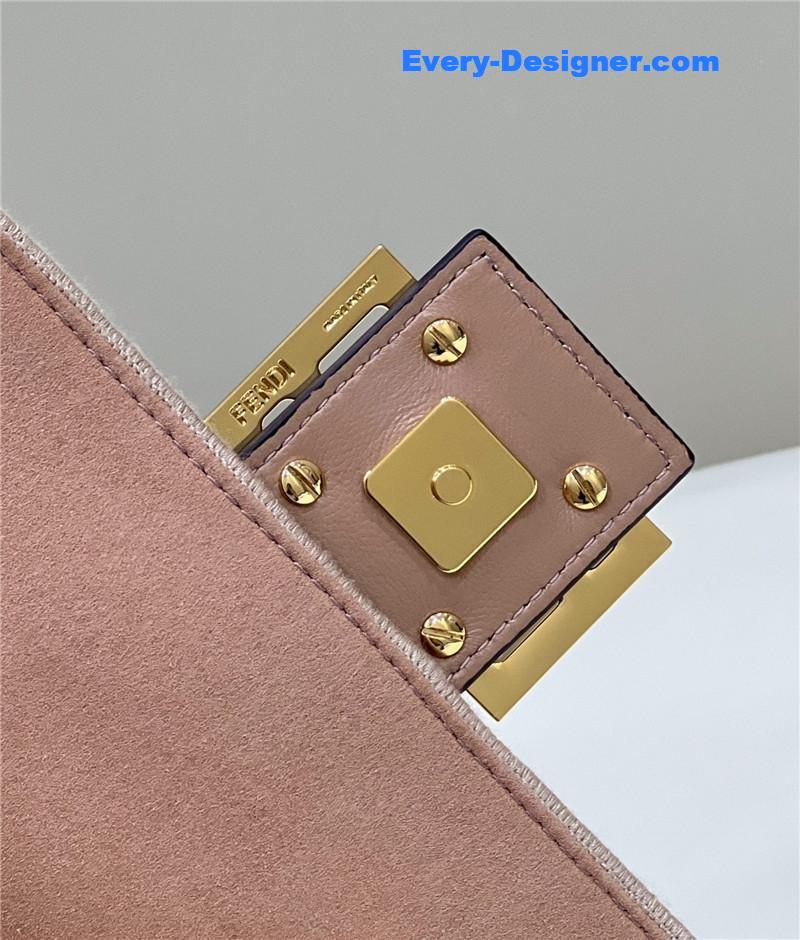 F**di lambswool baguette bag