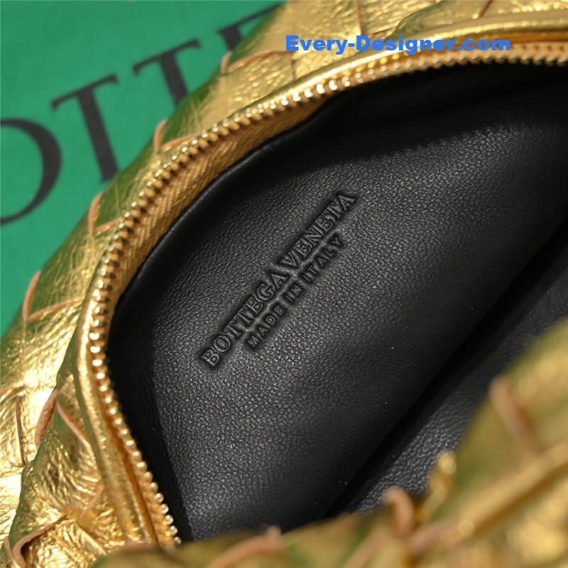 b0tt*ga Ven*ta mini jodie bag gold