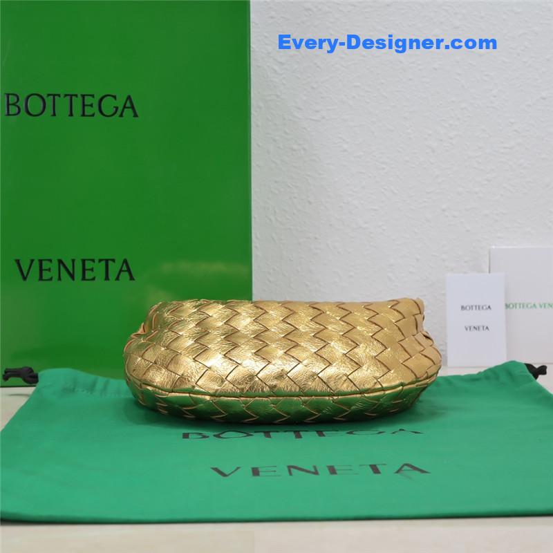 b0tt*ga Ven*ta mini jodie bag gold