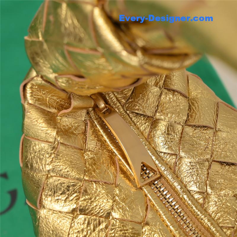 b0tt*ga Ven*ta mini jodie bag gold