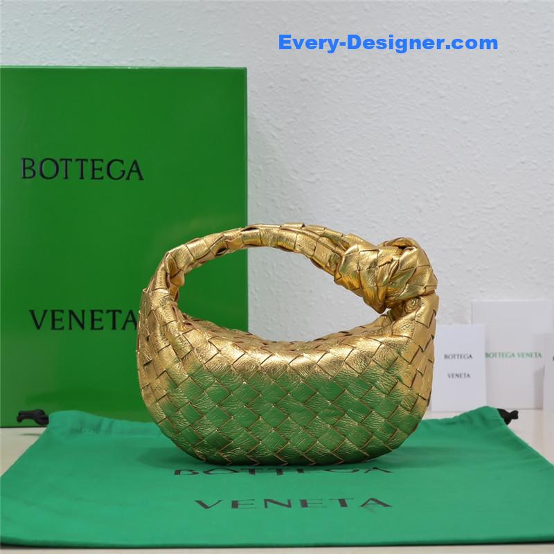 b0tt*ga Ven*ta mini jodie bag gold