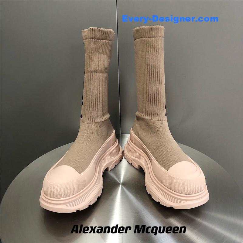 a1exa*der Mcqv*en platform socks shoes