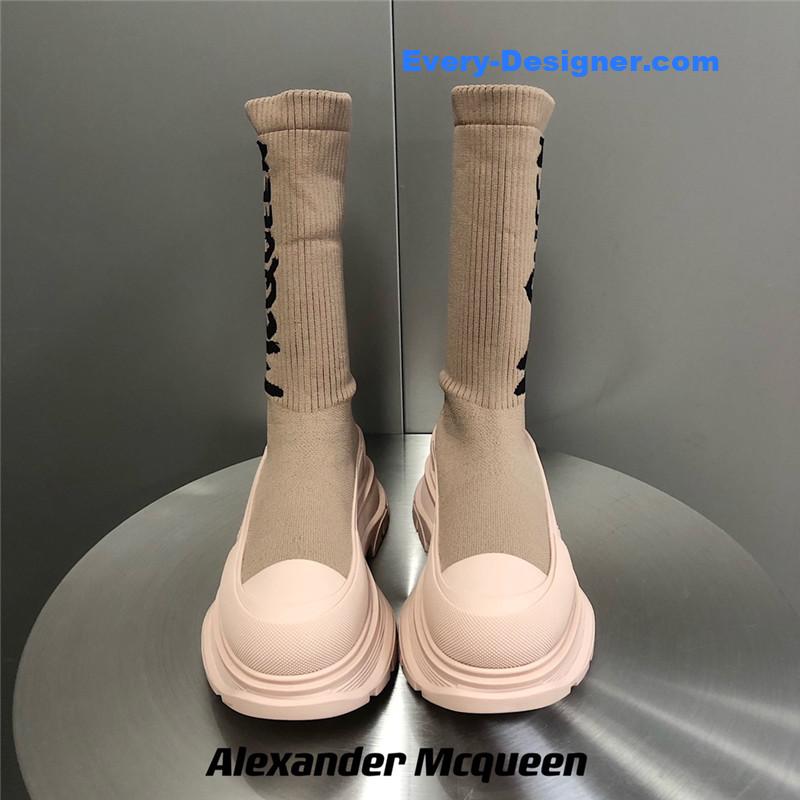 a1exa*der Mcqv*en platform socks shoes